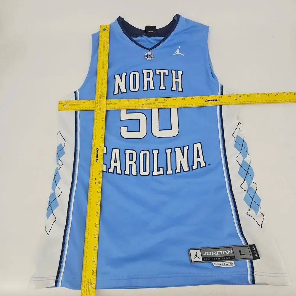 Rare Jordan North Carolina Tar Heels Basketball jersey Hansbrough 50 L 4048